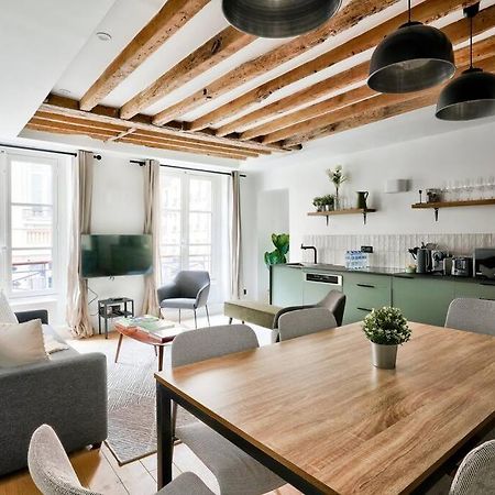 Magnifique Appartement Pour 6 - Montorgueil Paris Extérieur photo