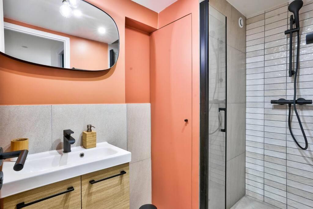 Magnifique Appartement Pour 6 - Montorgueil Paris Extérieur photo